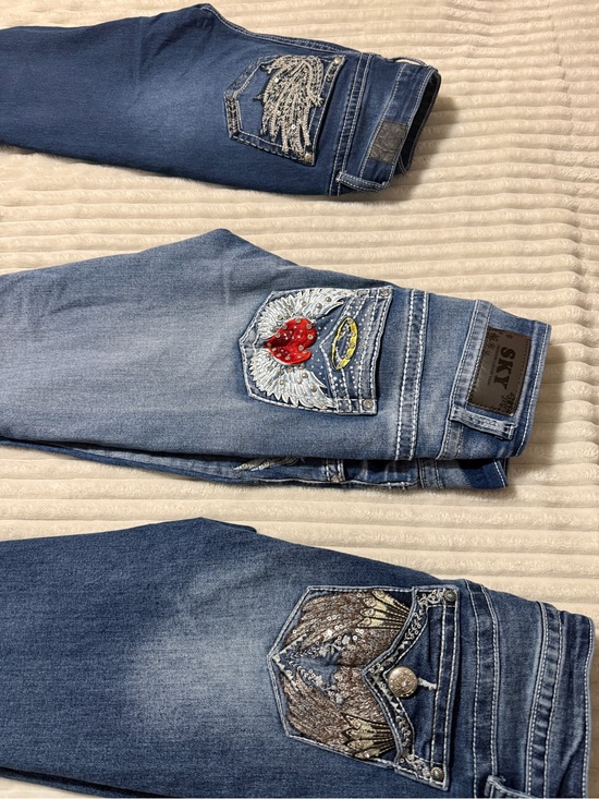 Roxy Denim - 3 pairs ladies jeans. Sizes 5-9